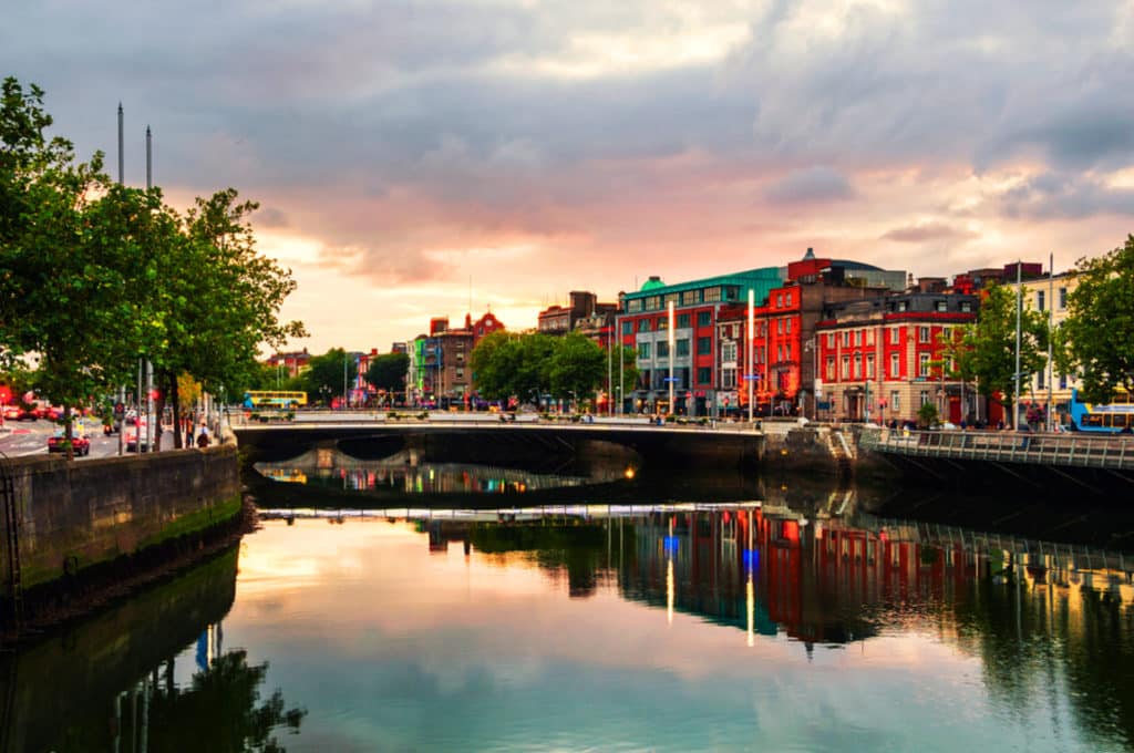 View Of Dublin, Ireland