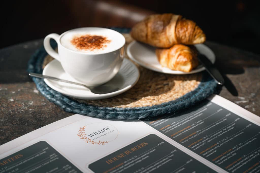 Aspect Hotel Park West Coffee With Croissant