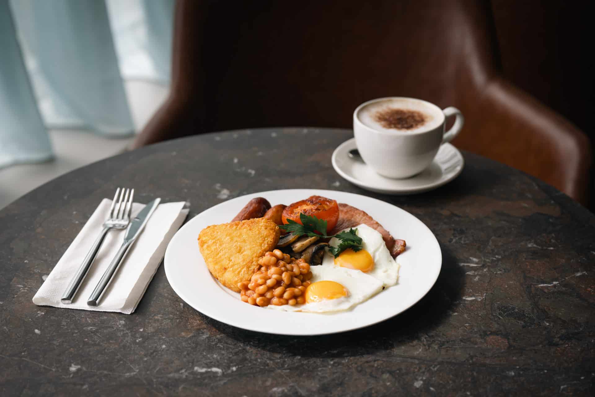 Aspect Hotel Park West Full Irish Breakfast With Coffee