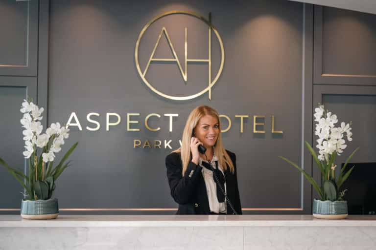 Aspect Hotel Park West Receptionist On Duty