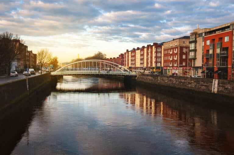Dublin City Centre River Liffey